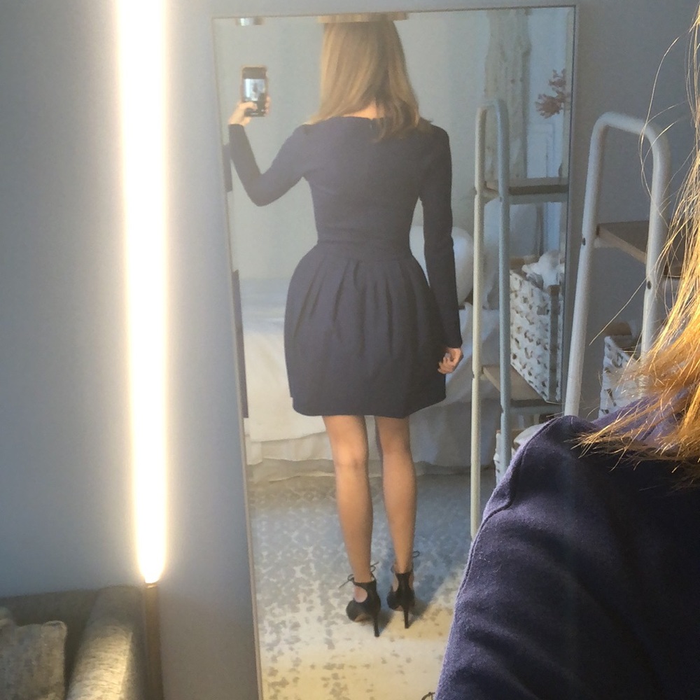 Oscar de la Renta Bubble Skirt Dress - Picture 3 of 5